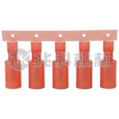 尼龍全絕緣護(hù)套子彈形公插端子（適用于軟線）